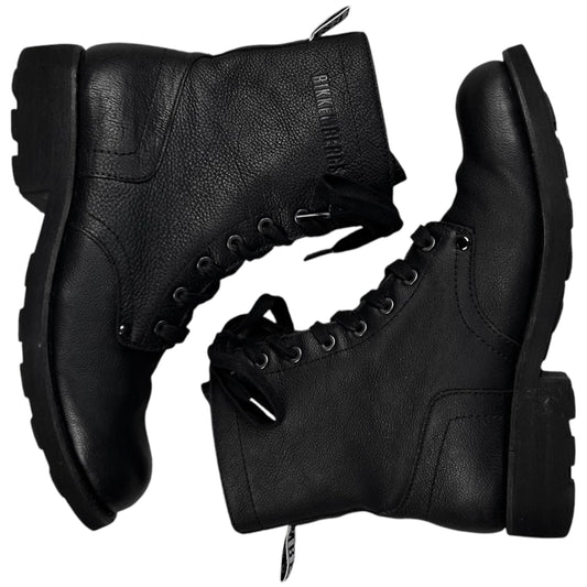 Dirk Bikkembergs Grain Studded Combat Boots