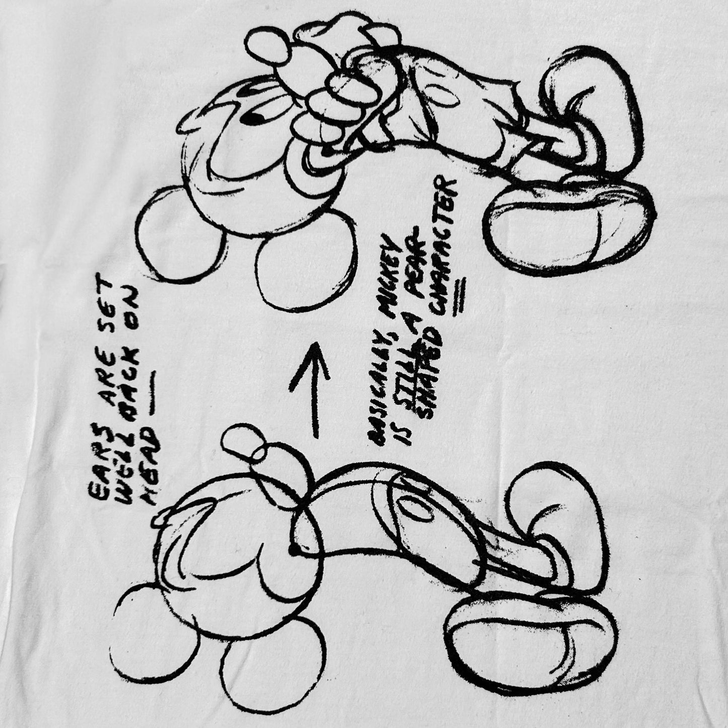 Comme des Garcons Homme Deux Mickey Mouse T-Shirt - AW20