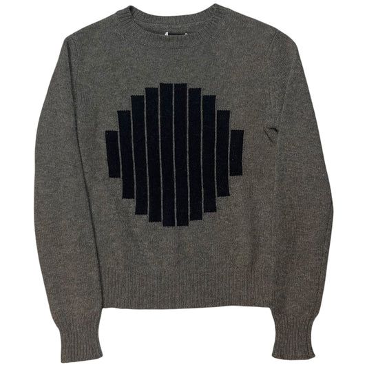 Dries Van Noten Geometric Intarsia Alpaca Wool Sweater - AW16