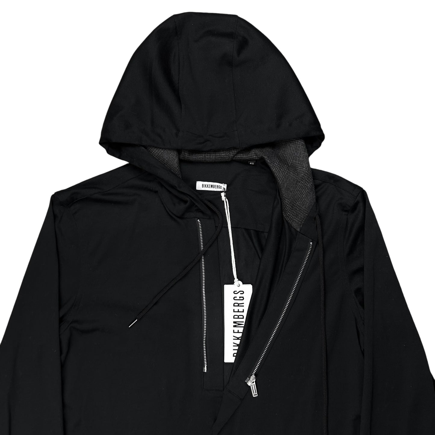 Dirk Bikkembergs Hooded Zip Shirt