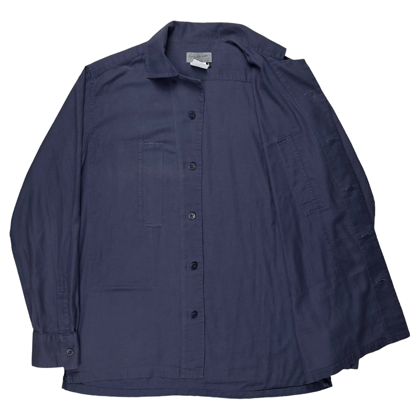 Yohji Yamamoto Pour Homme Chest Slid Work Shirt