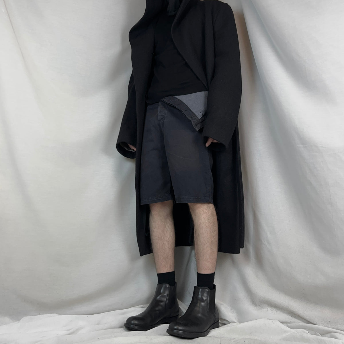 Y/Project Asymmetric Waist Shorts - SS22
