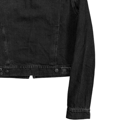 Balenciaga Cropped Zip Denim Jacket - AW16