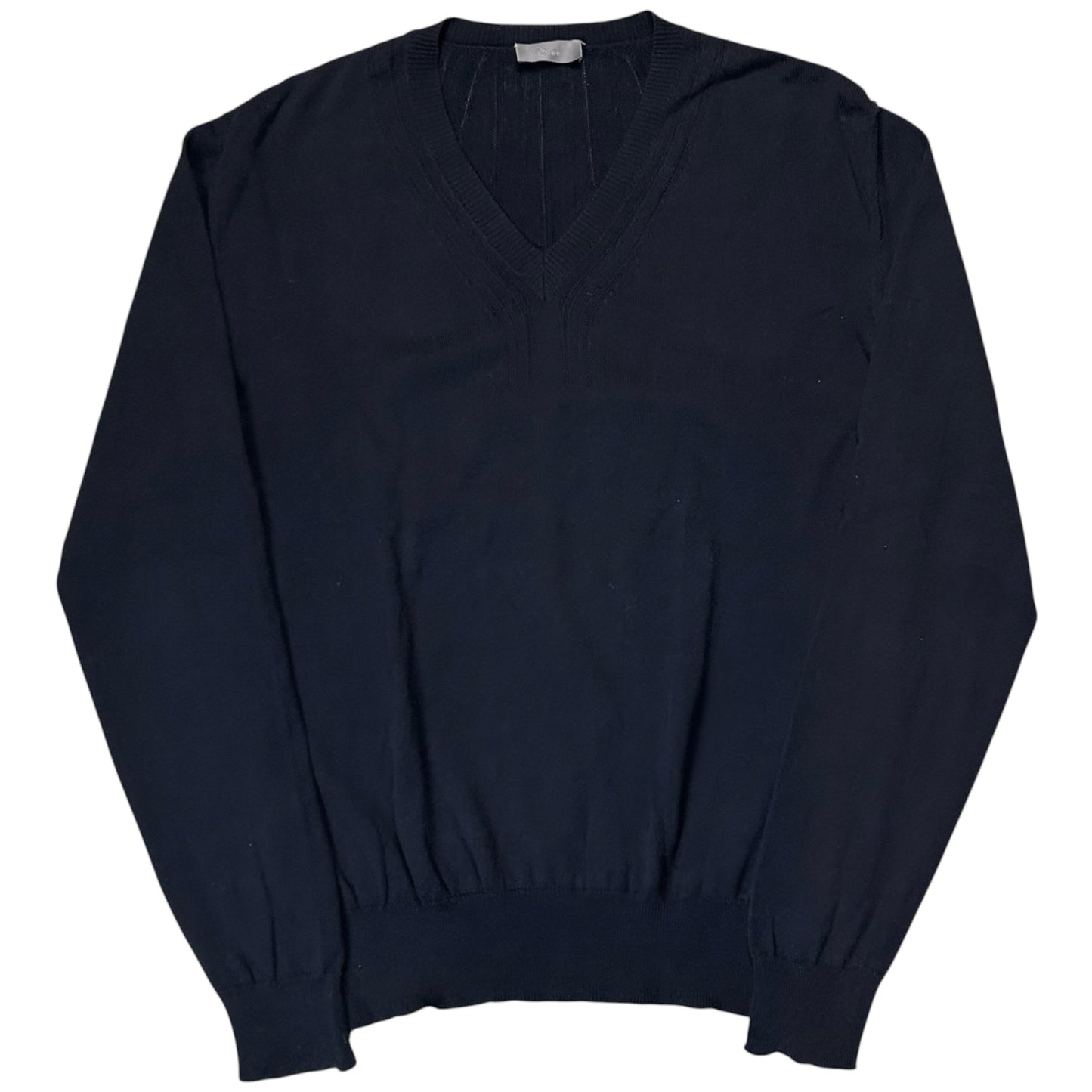 Dior Homme Mitered V-Neck Sweater - SS08