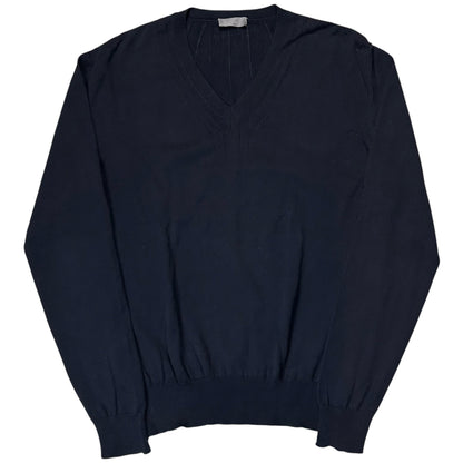 Dior Homme Mitered V-Neck Sweater - SS08