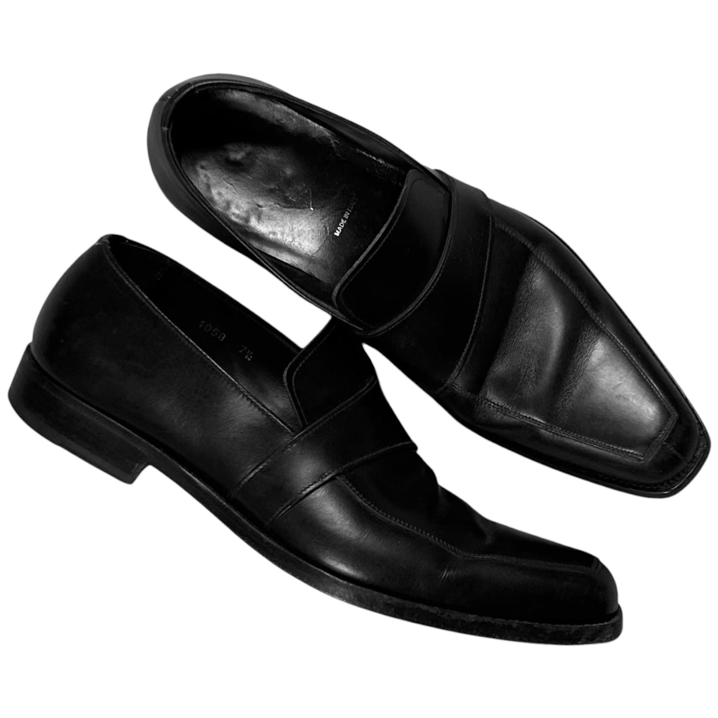 Prada Saddle Strap Laofers