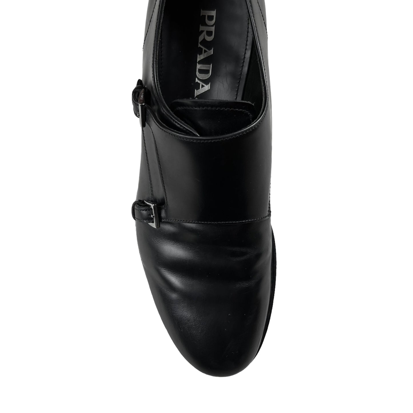 Prada Double Monk Strap Derbies