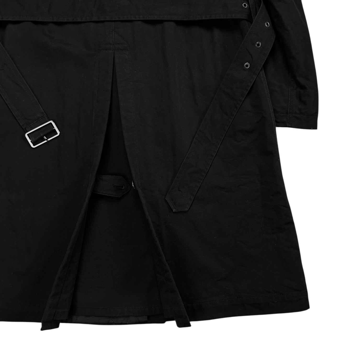 Jil Sander Belted Eyelet Trench Coat