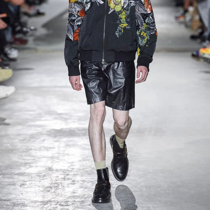Dries Van Noten Glossy Cargo Shorts - SS20