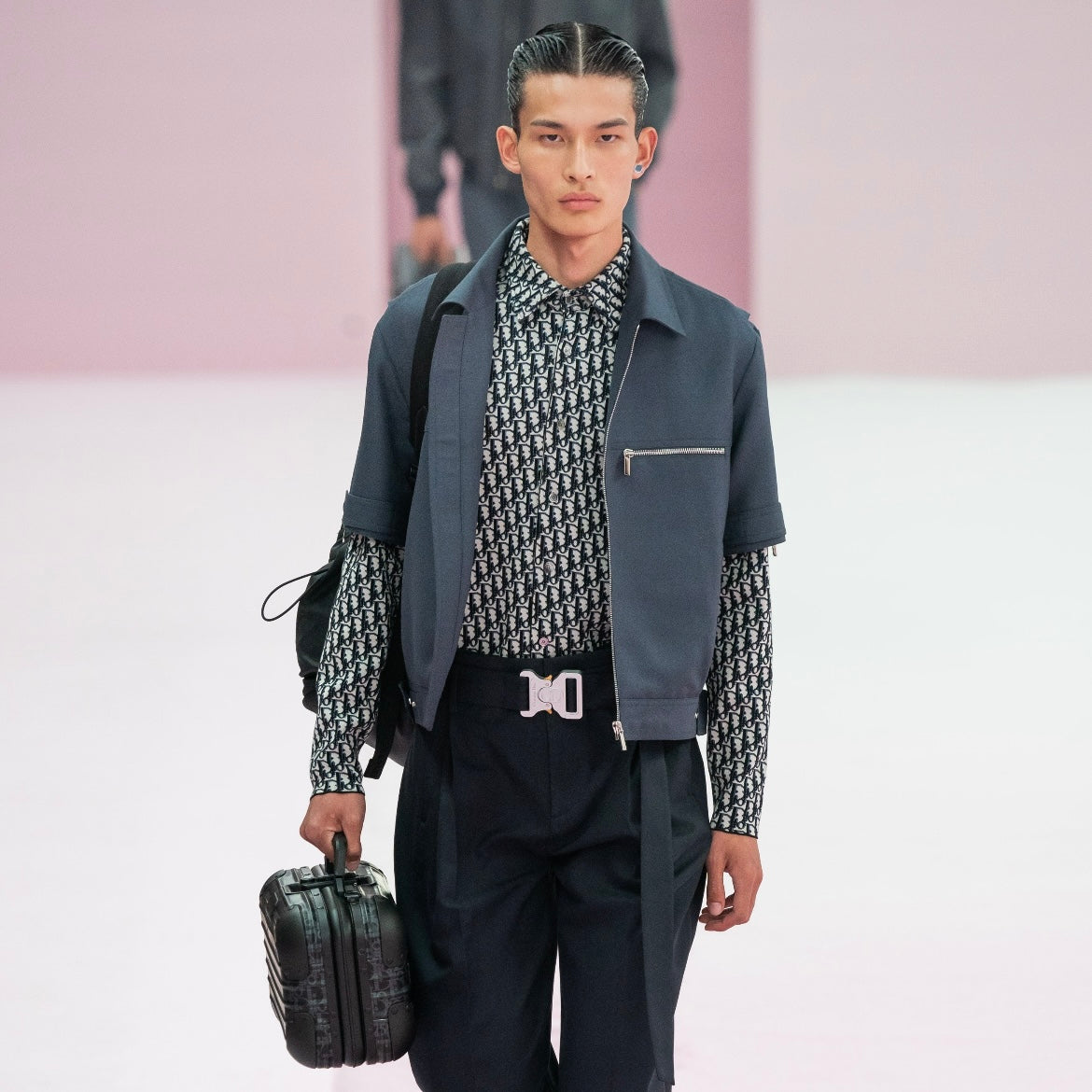 Dior Homme Short Sleeve Work Zip Jacket - SS20
