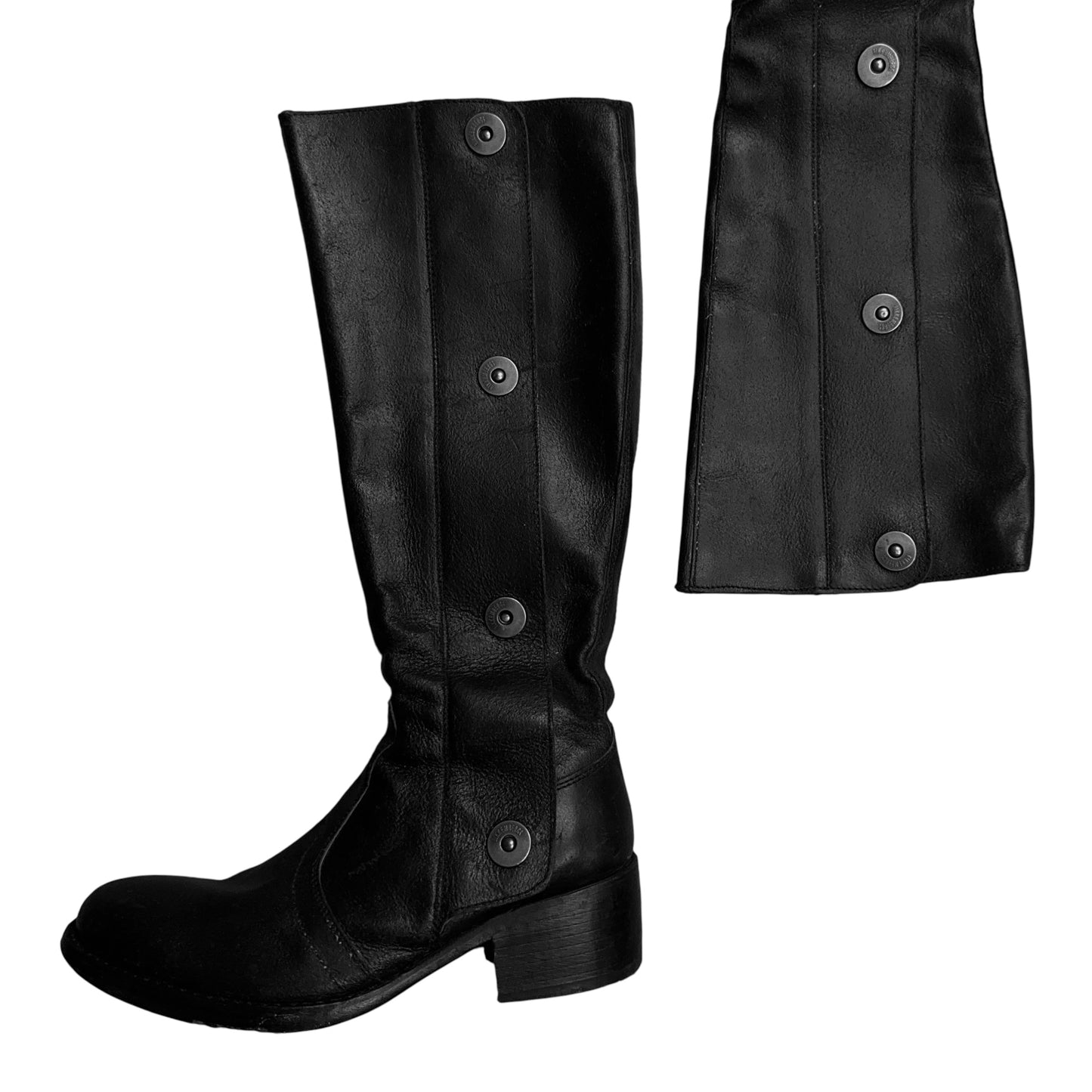 Dirk Bikkembergs Tall Snap Button Boots
