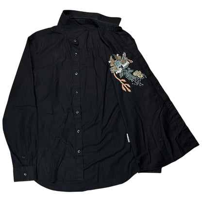 John Galliano 3D Floral Embroidered Shirt - AW06