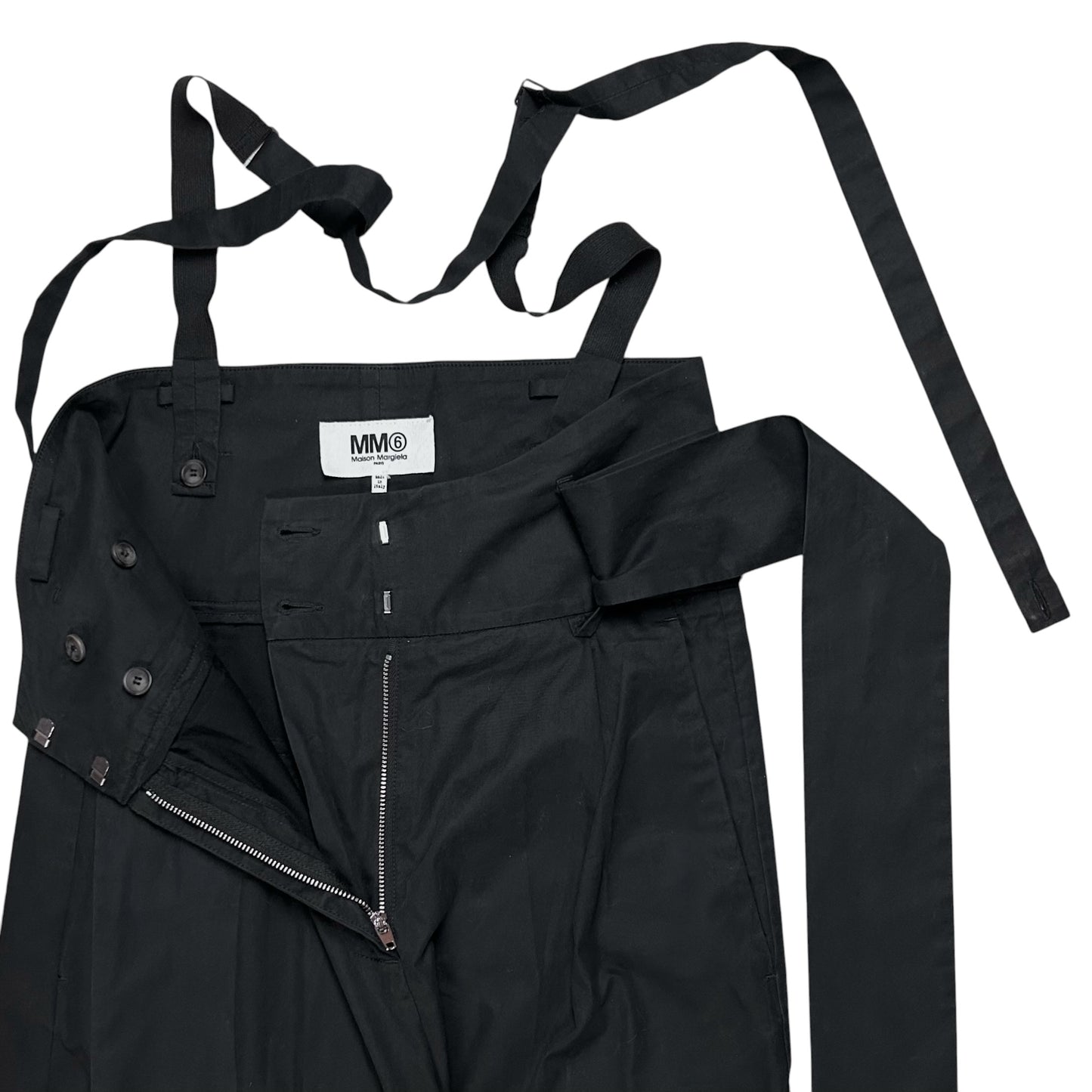 MM6 Maison Margiela Suspender Strap Trousers - SS16
