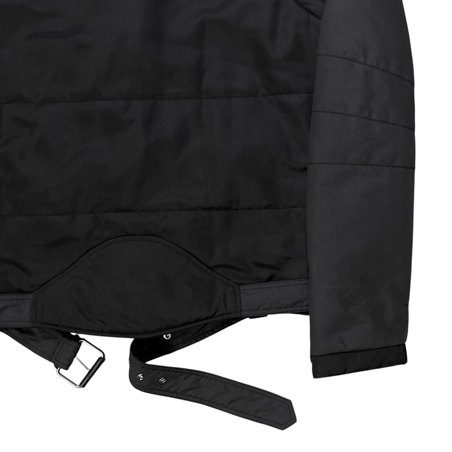 Pierre Balmain Belted Perfecto Shell Jacket - AW14