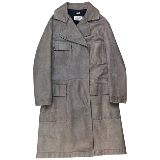 Maison Martin Margiela Leather Work Coat - AW03