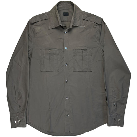 Jil Sander Military Cargo Work Shirt