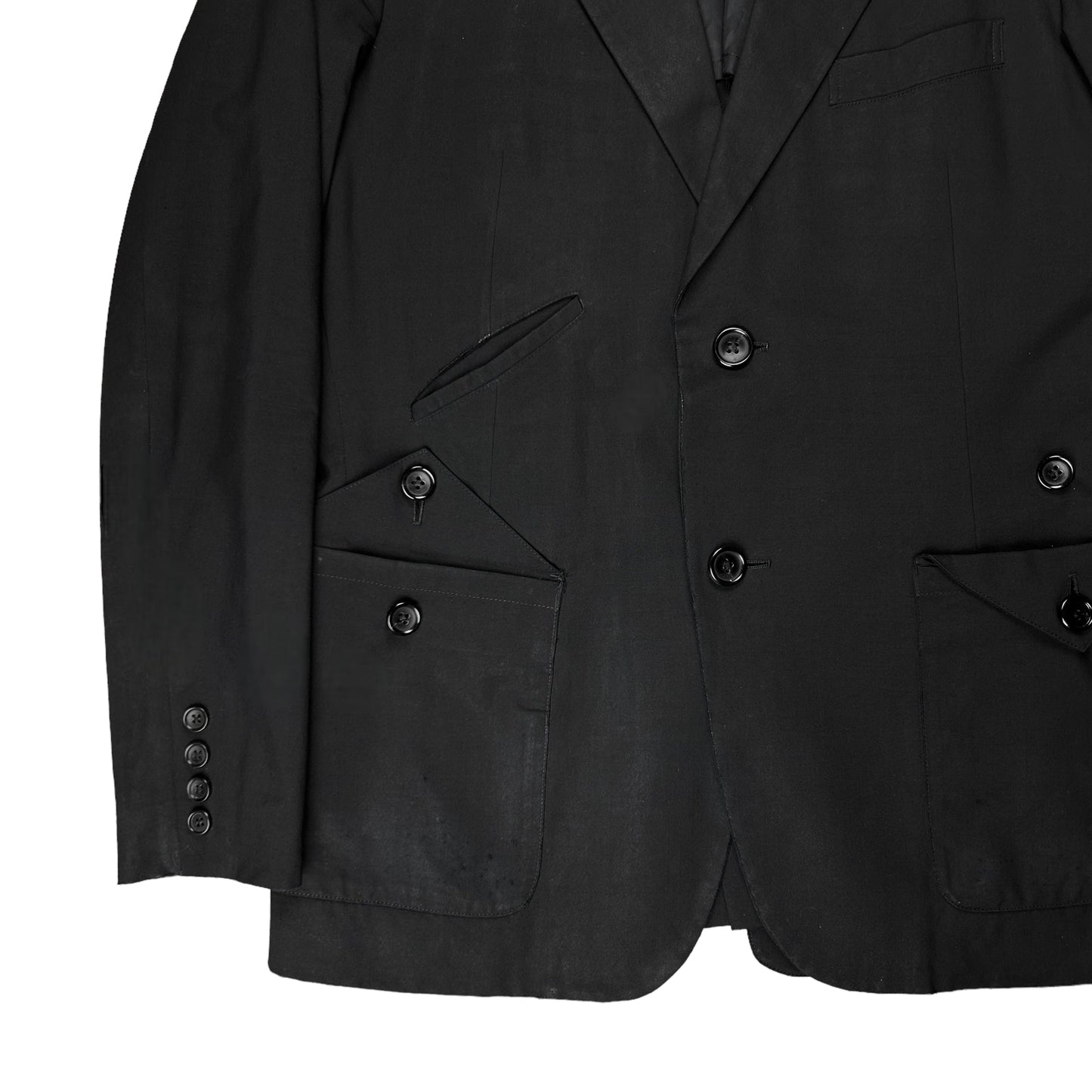 Ys Yohji Yamamoto Multi Button Pocket Blazer