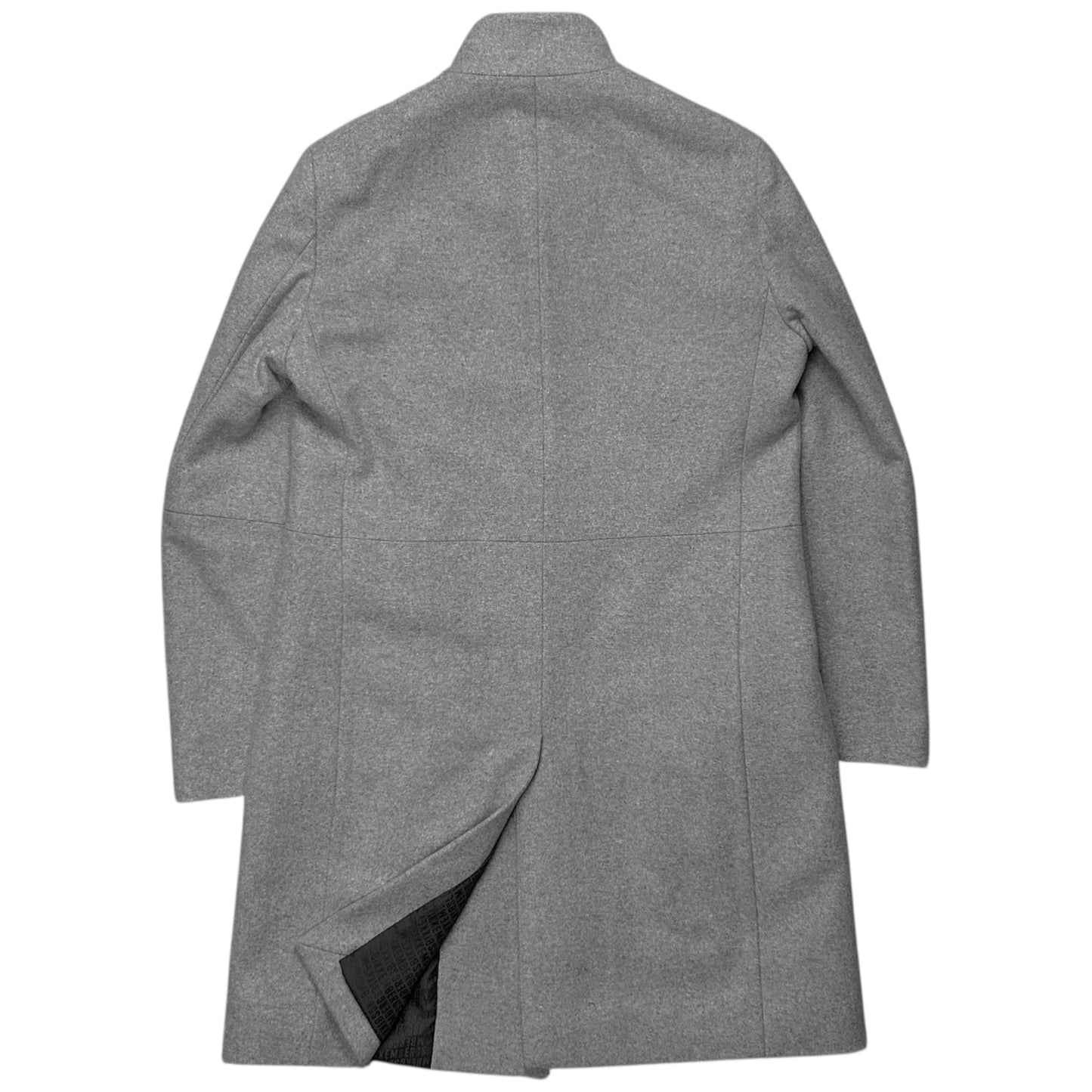 Dirk Bikkembergs Techncial Zip Wool Coat