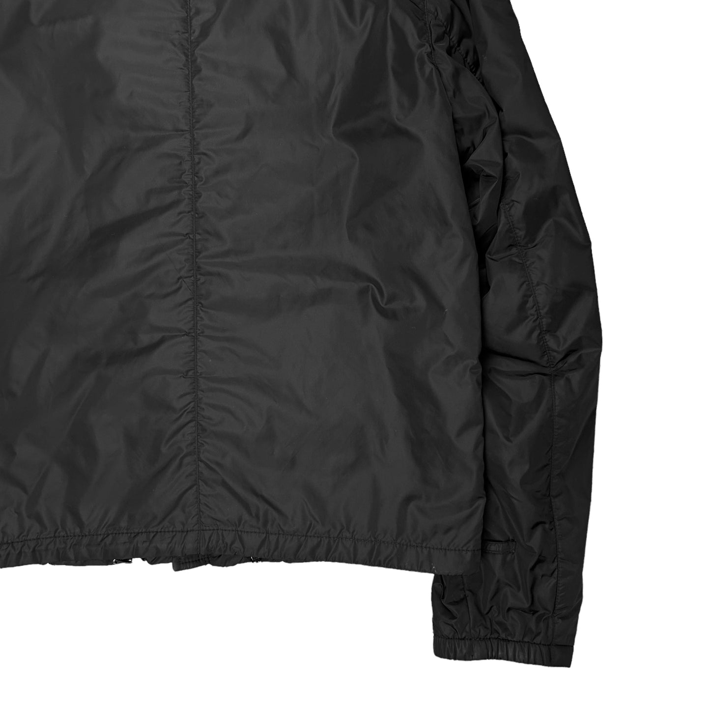 Prada Cropped Nylon Bomber Jacket - SS07