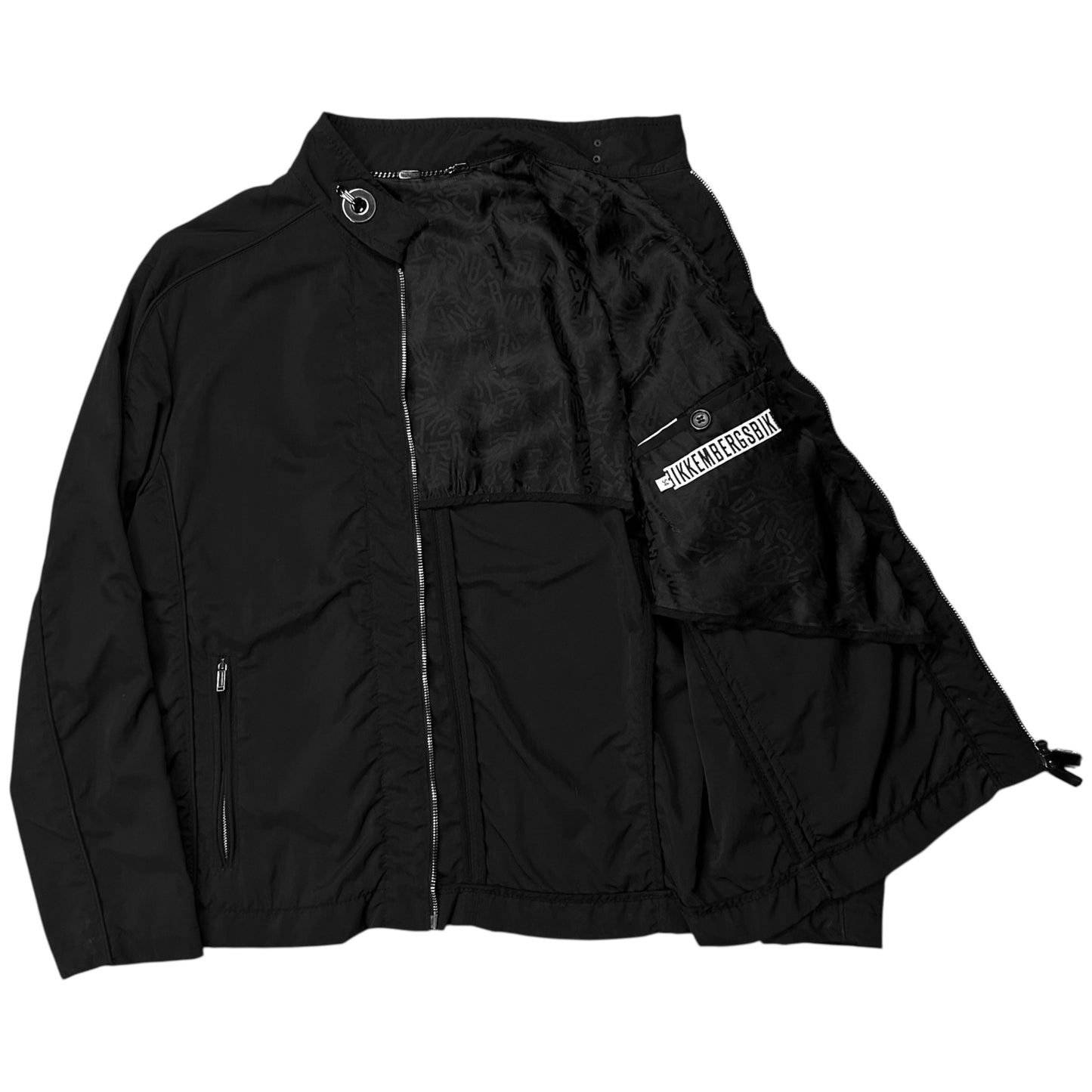 Dirk Bikkembergs Hook Collar Racing Jacket