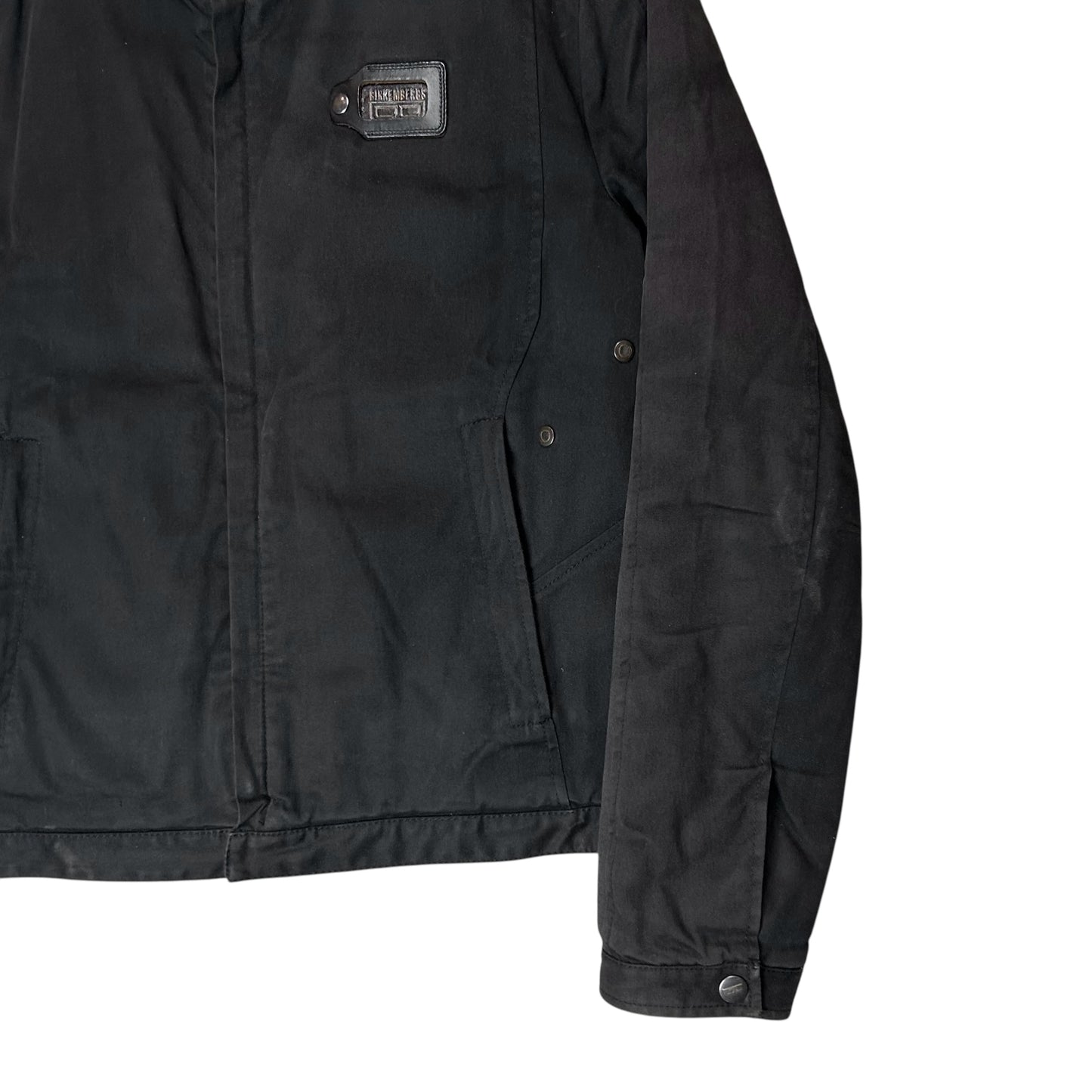 Dirk Bikkembergs Shoulder Strap Moto Jacket