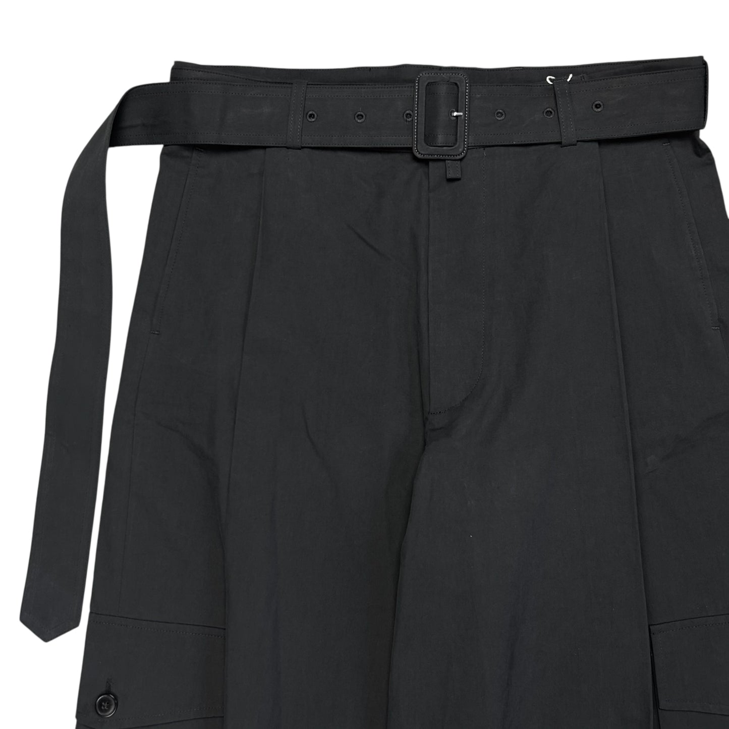 Dries Van Noten Wide Belted Trousers - SS24