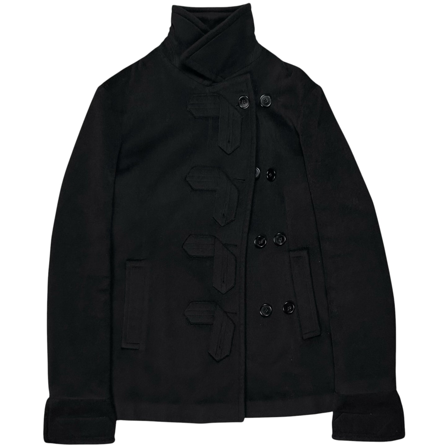 Jil Sander Asymmetric Duffle Peacoat - AW00