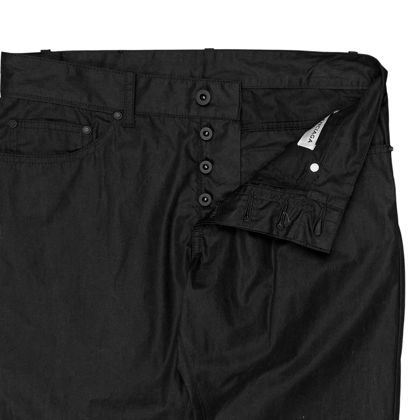 Balenciaga Treated Stud Twill Sample Pants