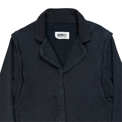 MM6 Maison Margiela Hybrid Lapel Zip Sweater - AW08