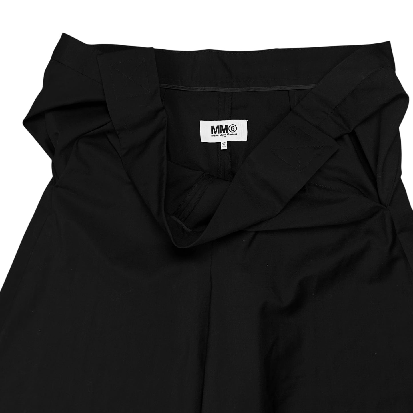 MM6 Maison Martin Margiela Wide Veclro Strap Wrap Shorts - SS15