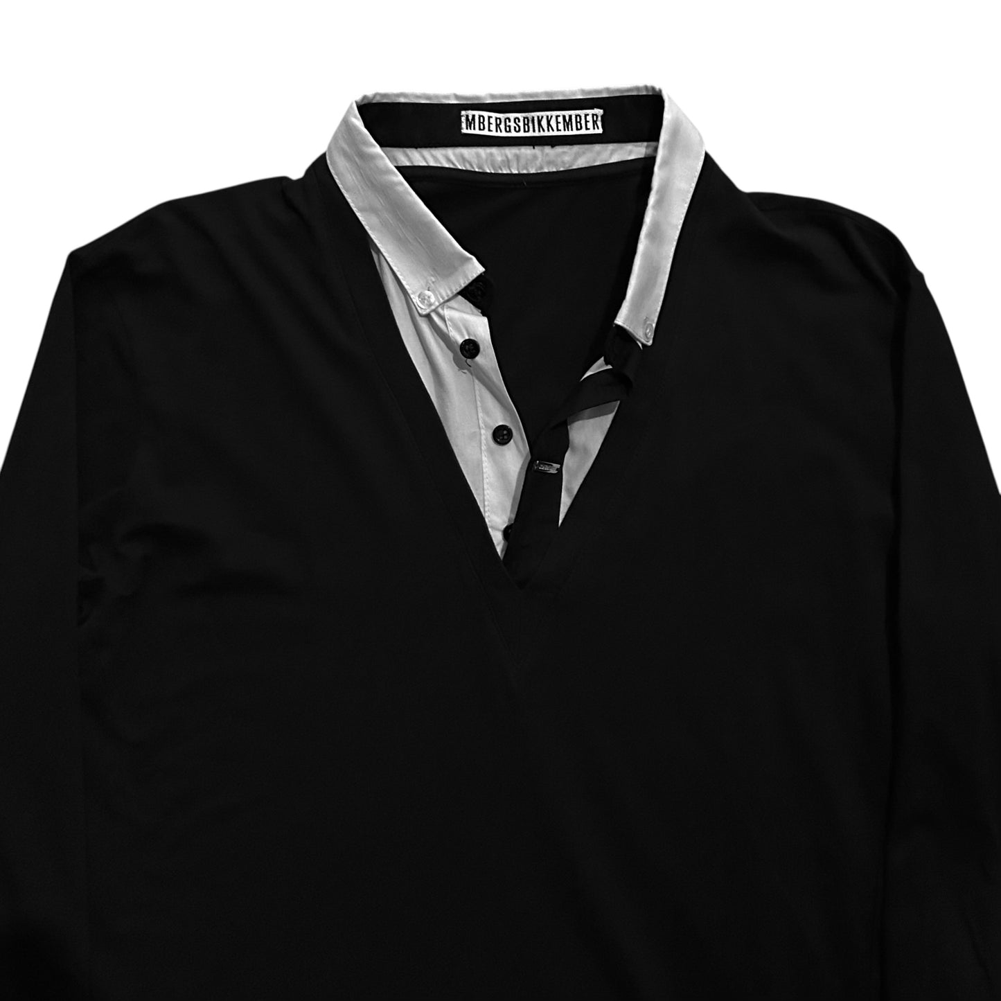 Dirk Bikkembergs Hybrid Button Up Tie Sweater