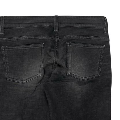 Gucci by Frida Giannini Flared Stud Leather Stap Jeans - AW13