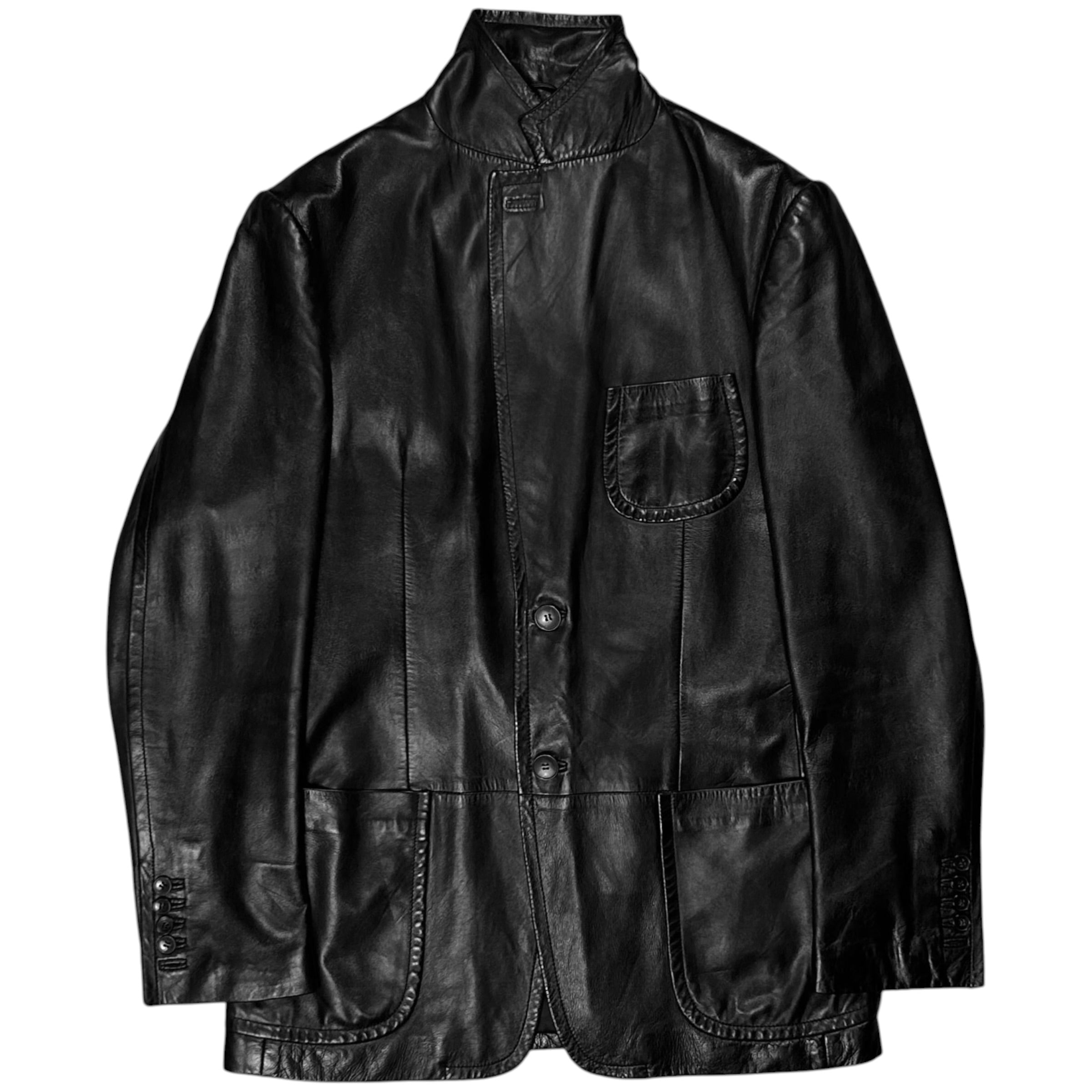 Gucci by Tom Ford Leather Blazer - AW03 – Vertical Rags