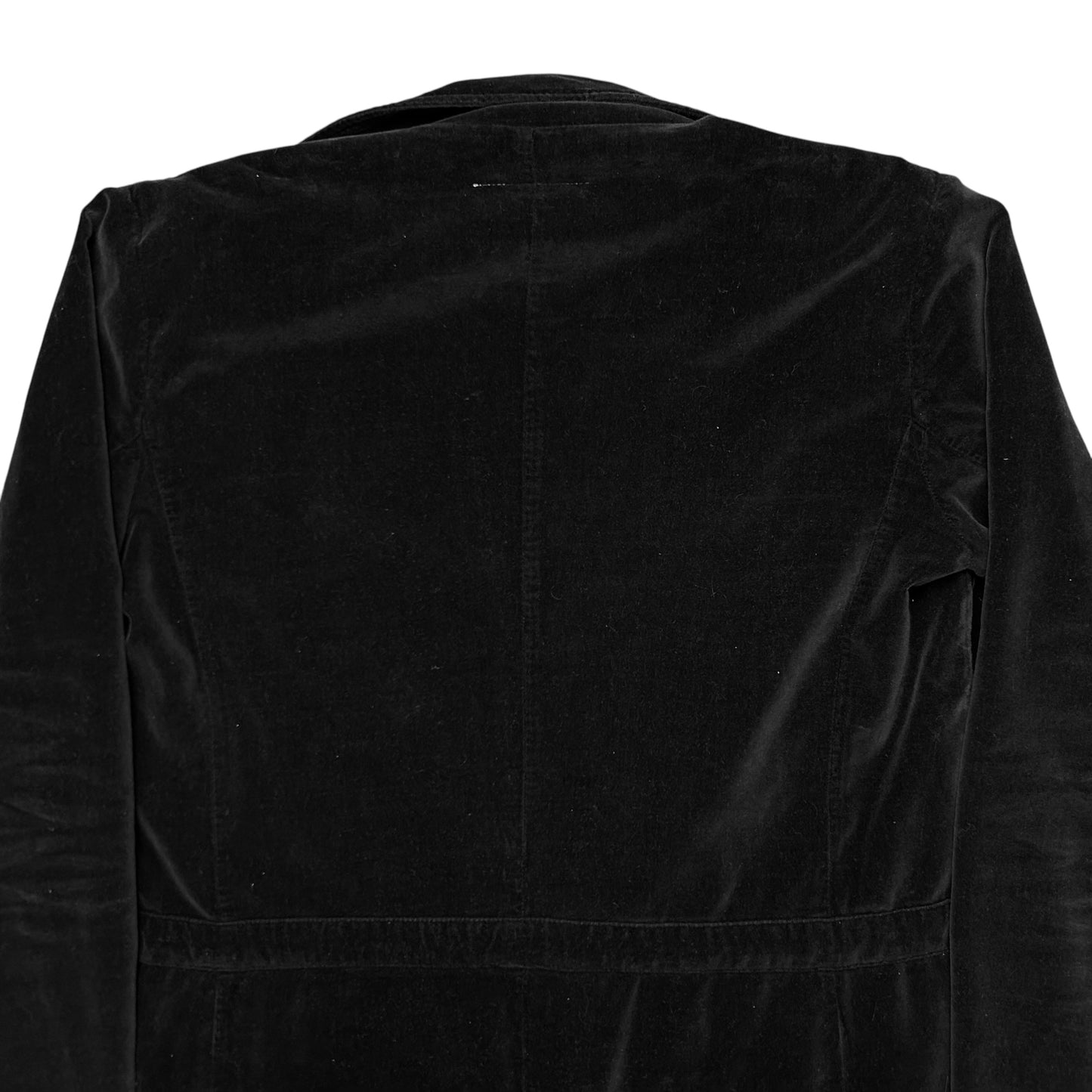 Maison Martin Margiela Ring Button String Velvet Coat - AW06