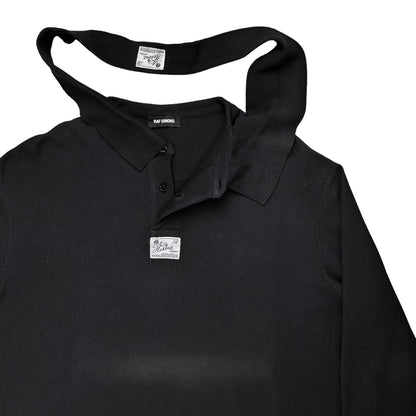 Raf Simons Deconstructed Polo Collar Sweater - AW19