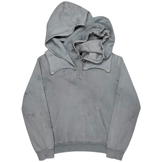 RAF by Raf Simons Washed Button Layer Hoodie