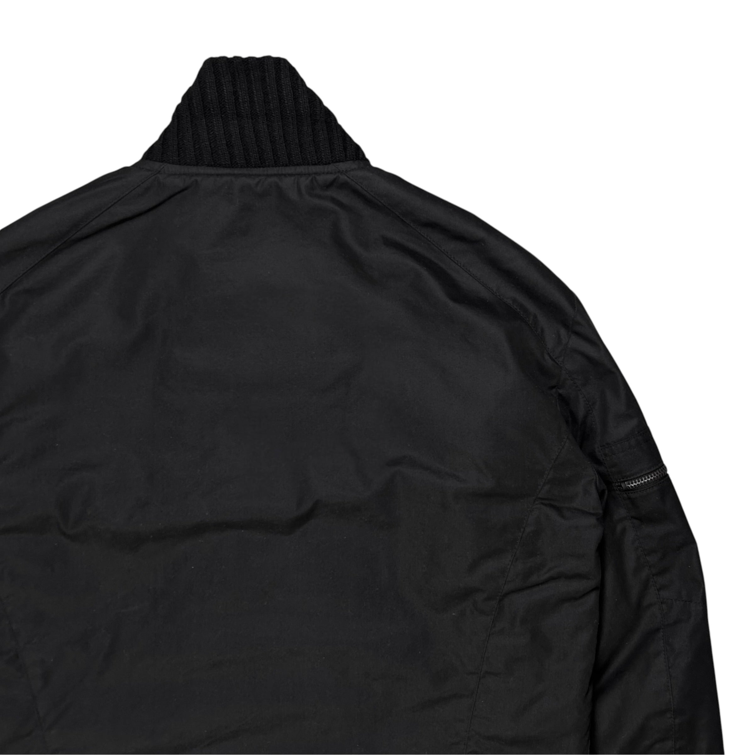 Dirk Bikkembergs Asymmetric Multi Zip Utility Flight Jacket