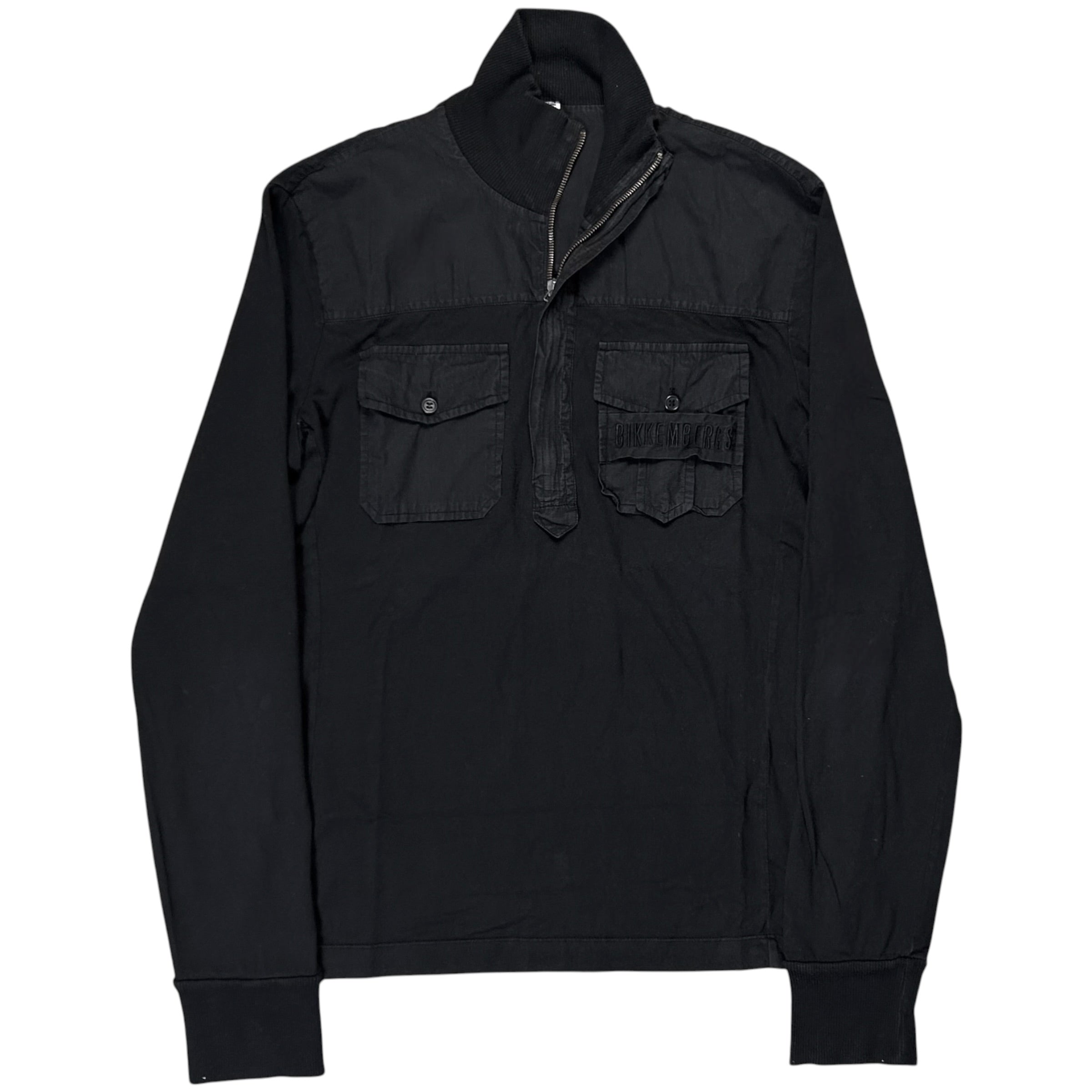 Dirk Bikkembergs Military Half Zip Top - AW07 – Vertical Rags