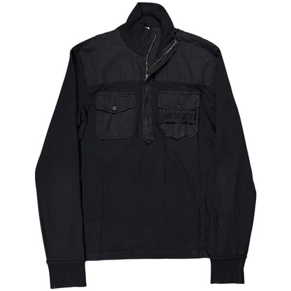 Dirk Bikkembergs Military Half Zip Top - AW07