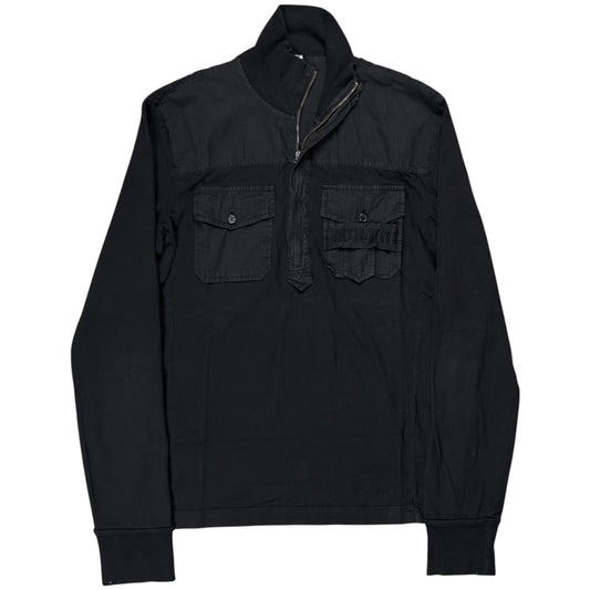 Dirk Bikkembergs Military Half Zip Top - AW07
