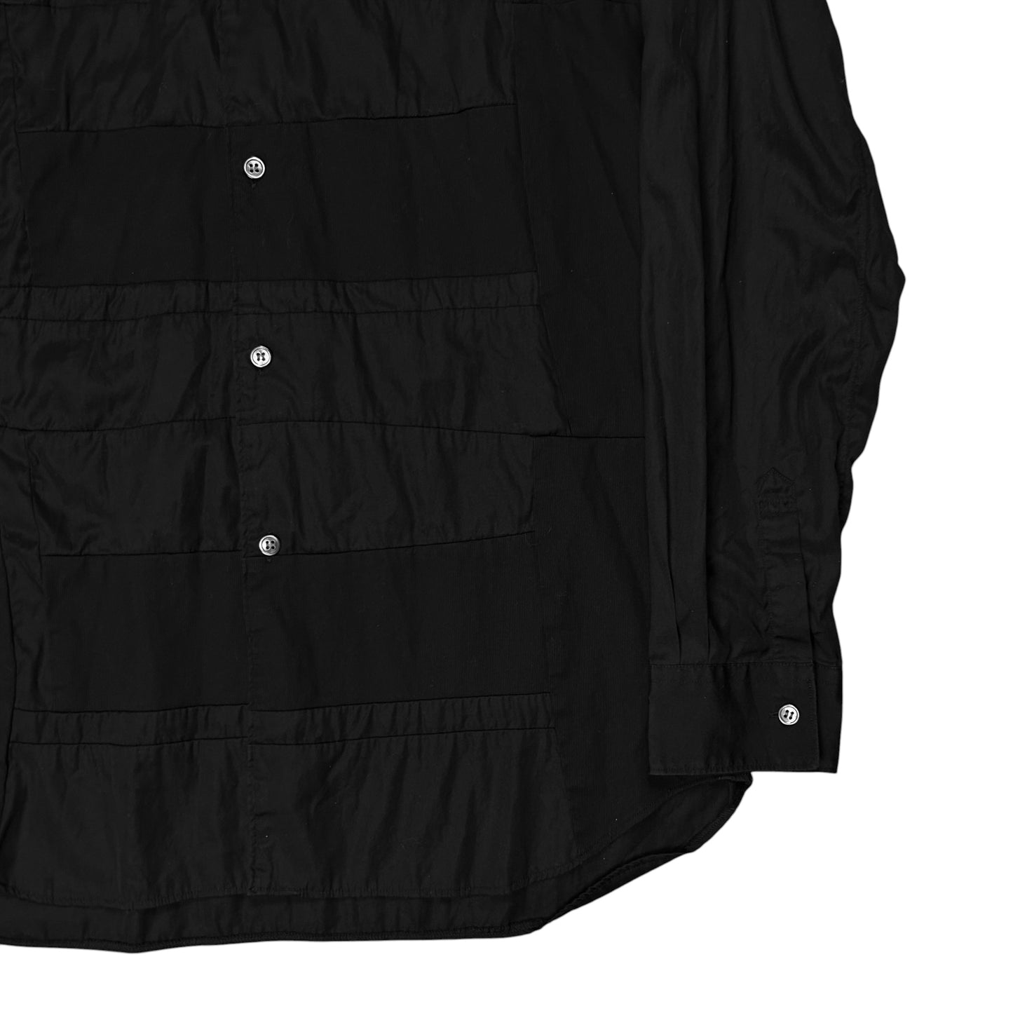 Comme des Garcons Shirt Deconstructed Patchwork Shirt