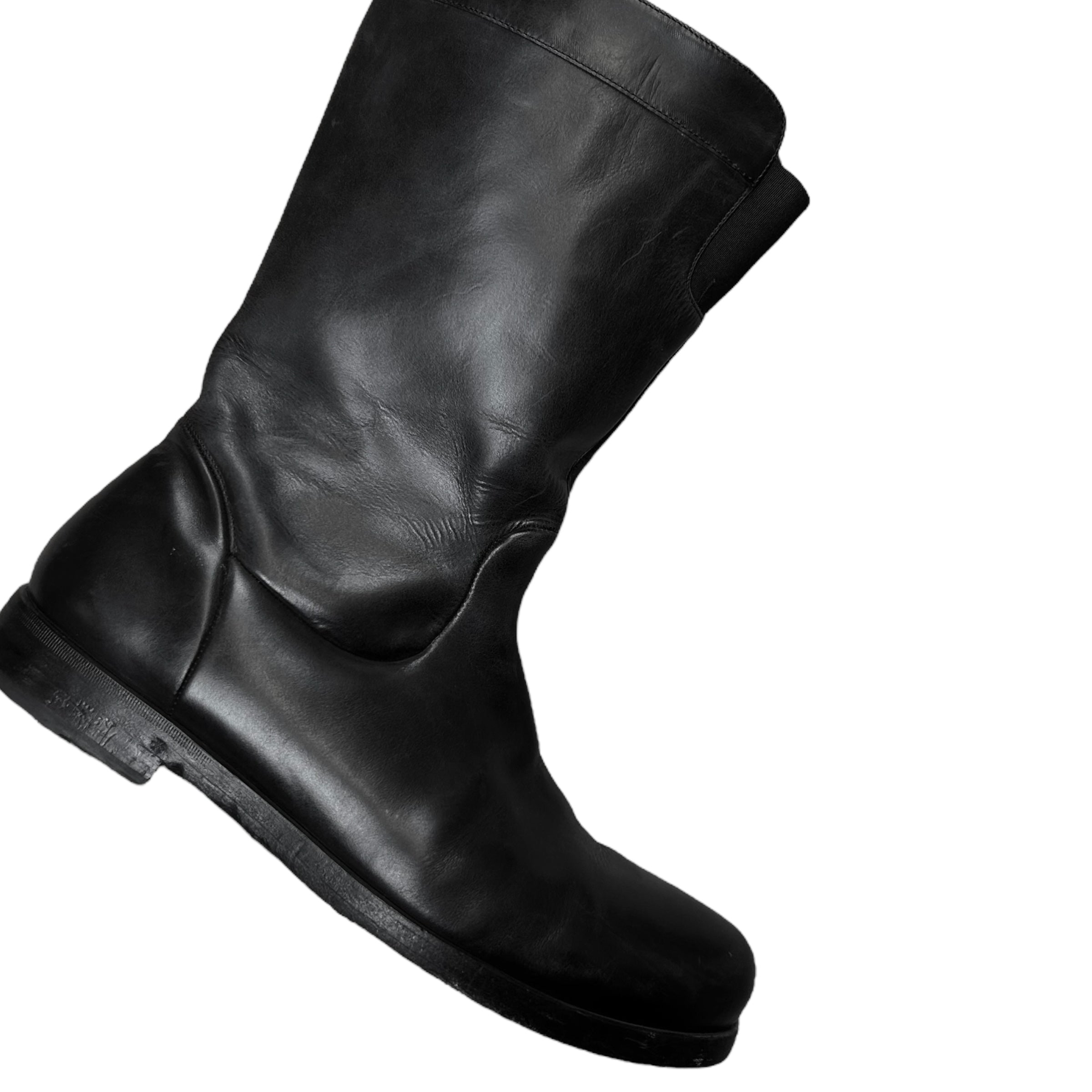 Jil Sander Zip Moto Boots - AW07 – Vertical Rags