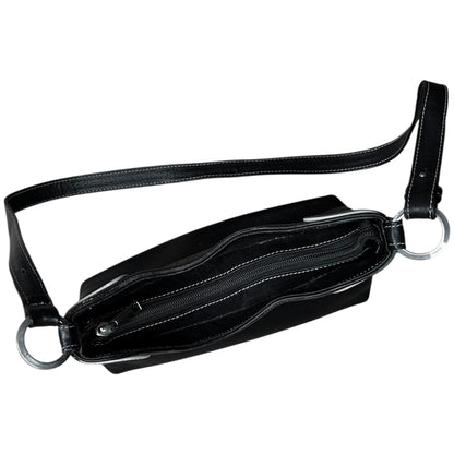 Balenciaga Curved Piping Leather Bag