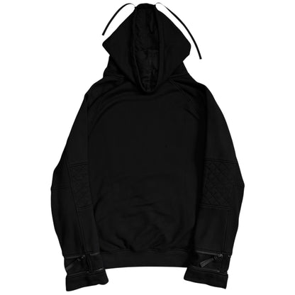 Helmut Lang Sleeve Zip Funnel Hood Sweater - SS08