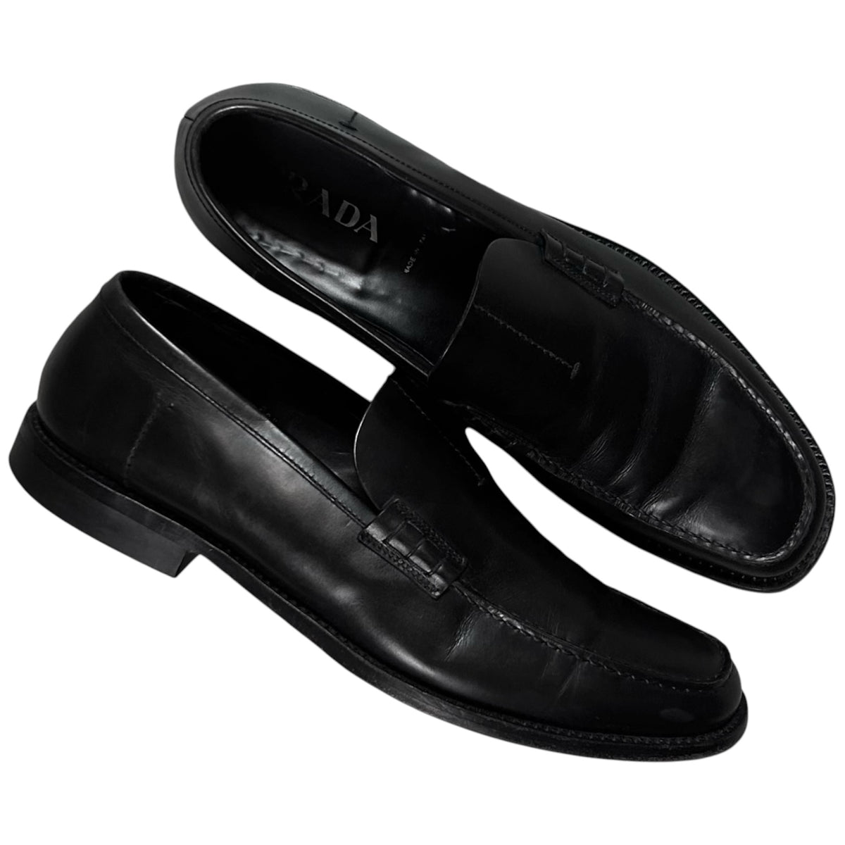 Prada Apron Stitch Loafers