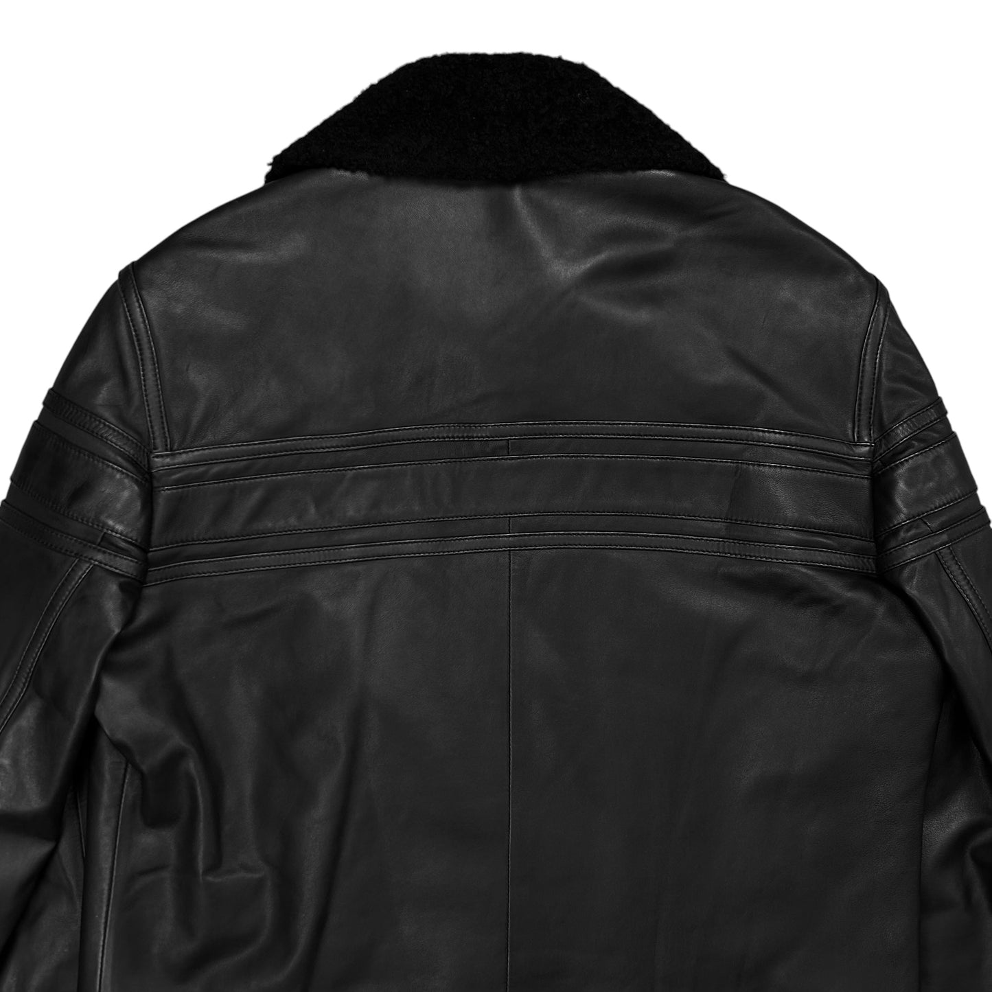 Givenchy Dual Zip Pilot Leather Jacket - AW11