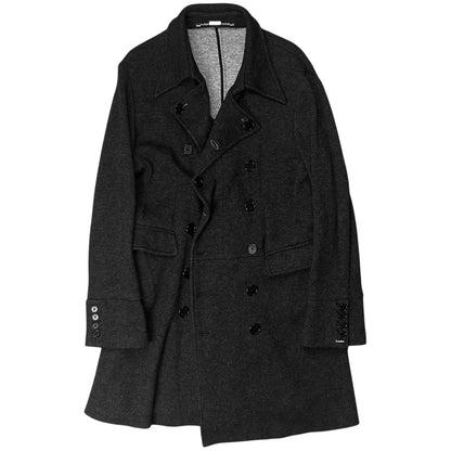 Dirk Bikkembergs Victorian Multi Button Wool Coat - AW10