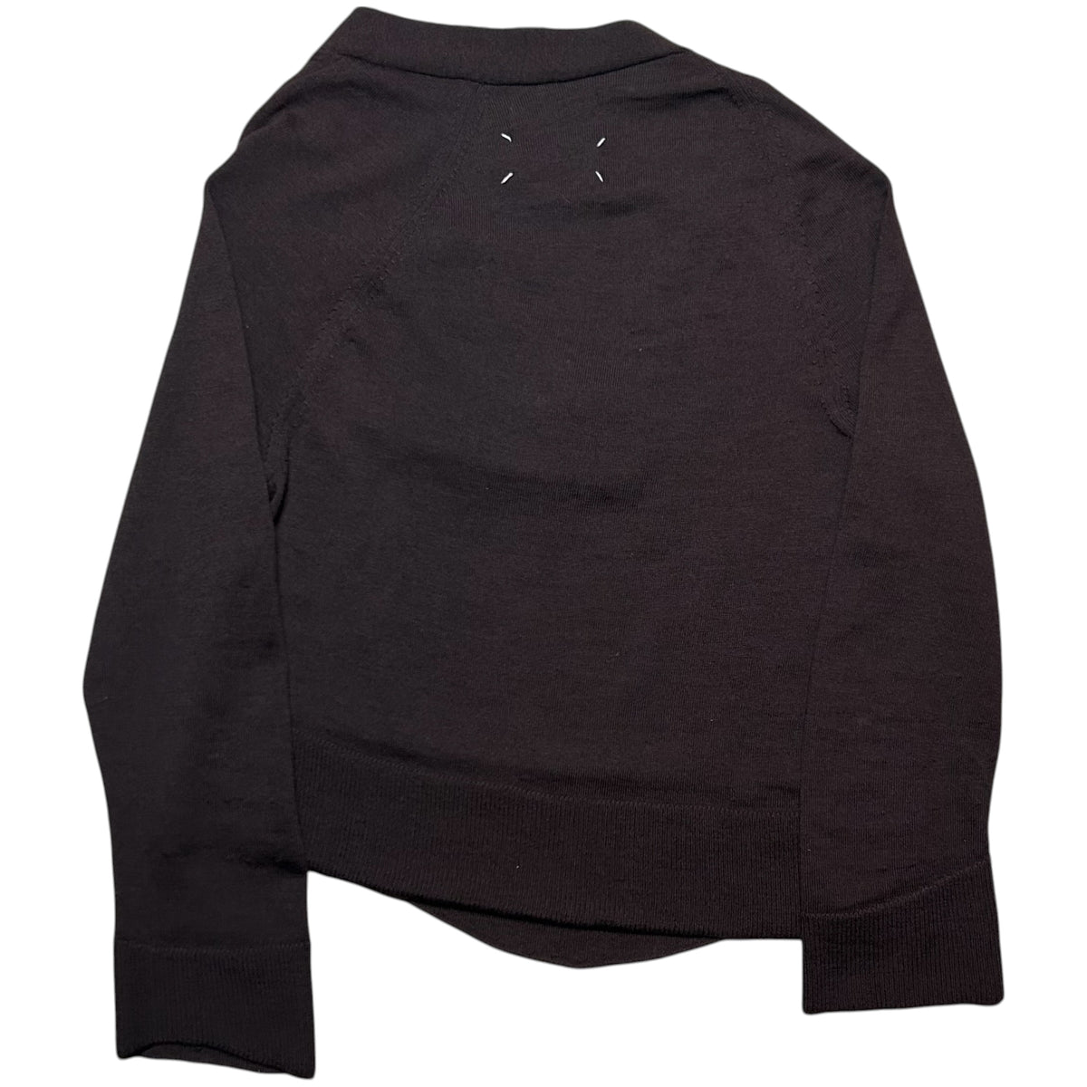 Maison Martin Margiela Asymmetric V-Neck Sweater - AW06