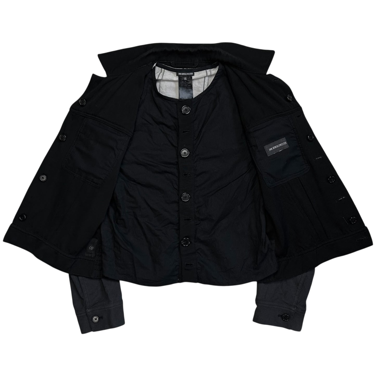 Ann Demeulemeester Transformable Trucker Jacket - SS16