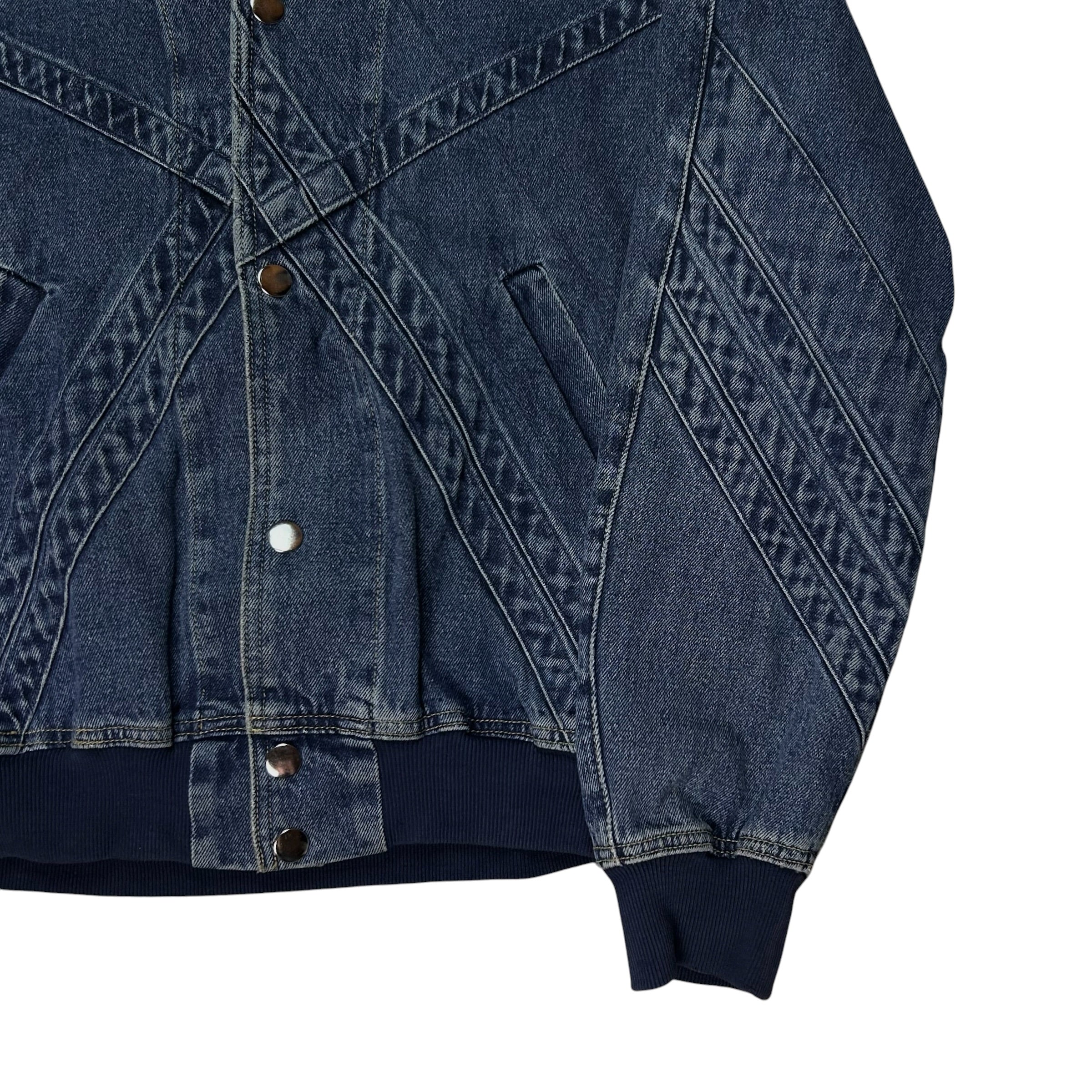Stefan Cooke Quilted Denim Bomber Jacket - AW21 – Vertical Rags